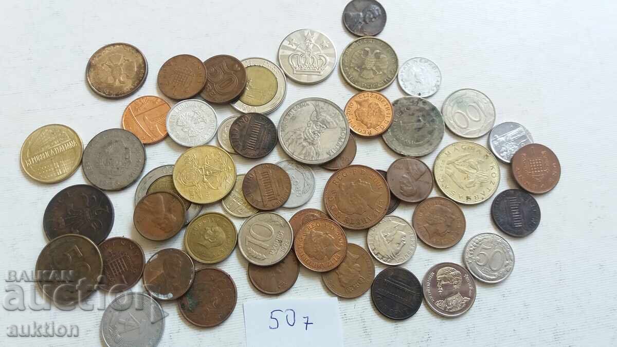 50 FOREIGN COINS FROM AROUND THE WORLD - 6