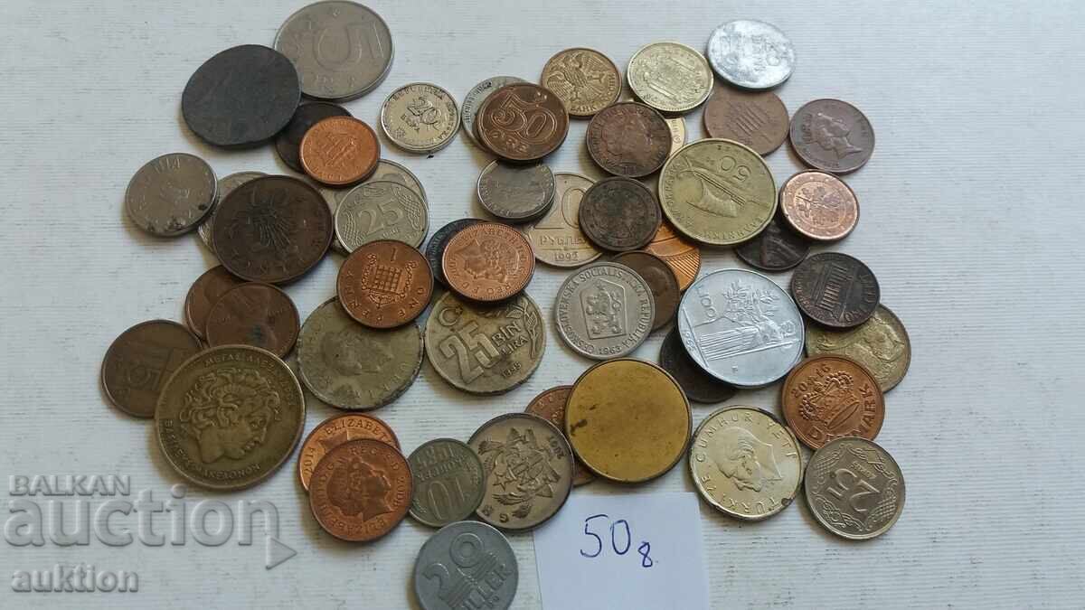 50 FOREIGN COINS FROM AROUND THE WORLD 50 FOREIGN COINS FROM AROUND THE WORLD