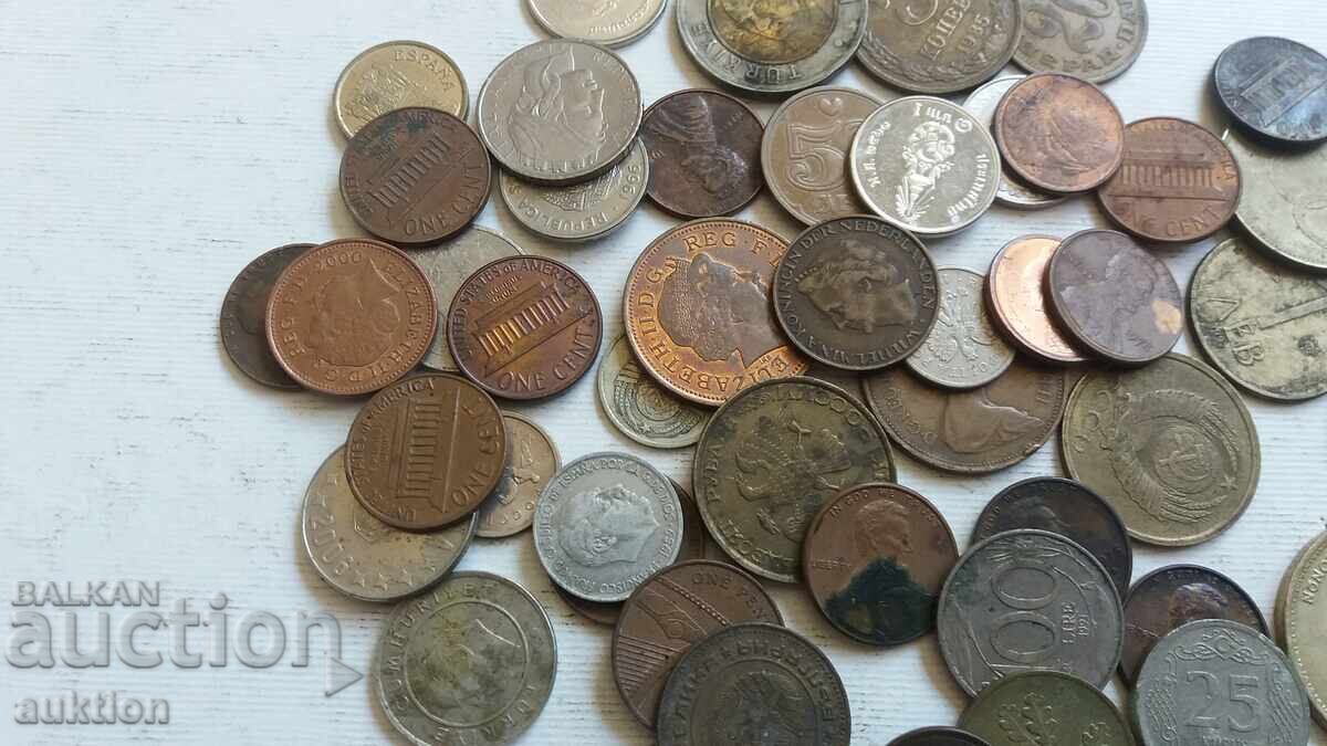 50 FOREIGN COINS FROM AROUND THE WORLD - 5