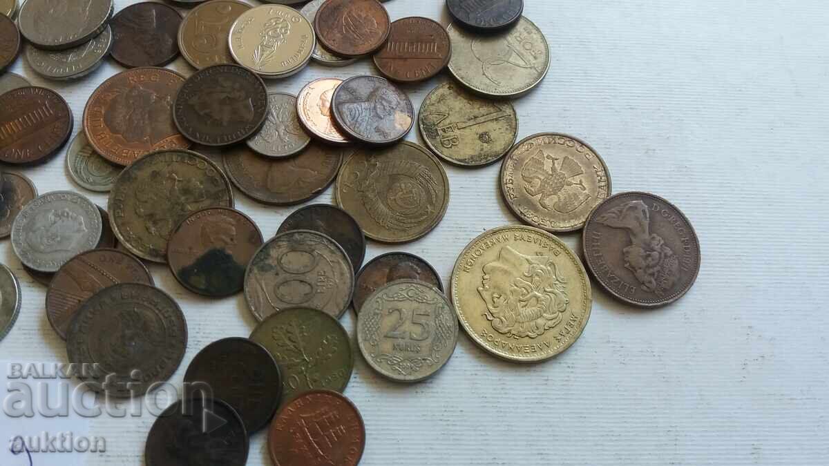 50 FOREIGN COINS FROM AROUND THE WORLD - 7