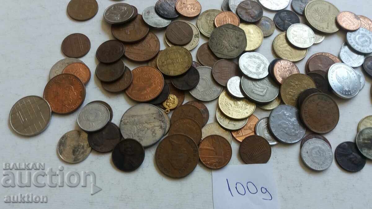 100 FOREIGN COINS FROM AROUND THE WORLD - 6 100 FOREIGN COINS FROM AROUND THE WORLD - 6