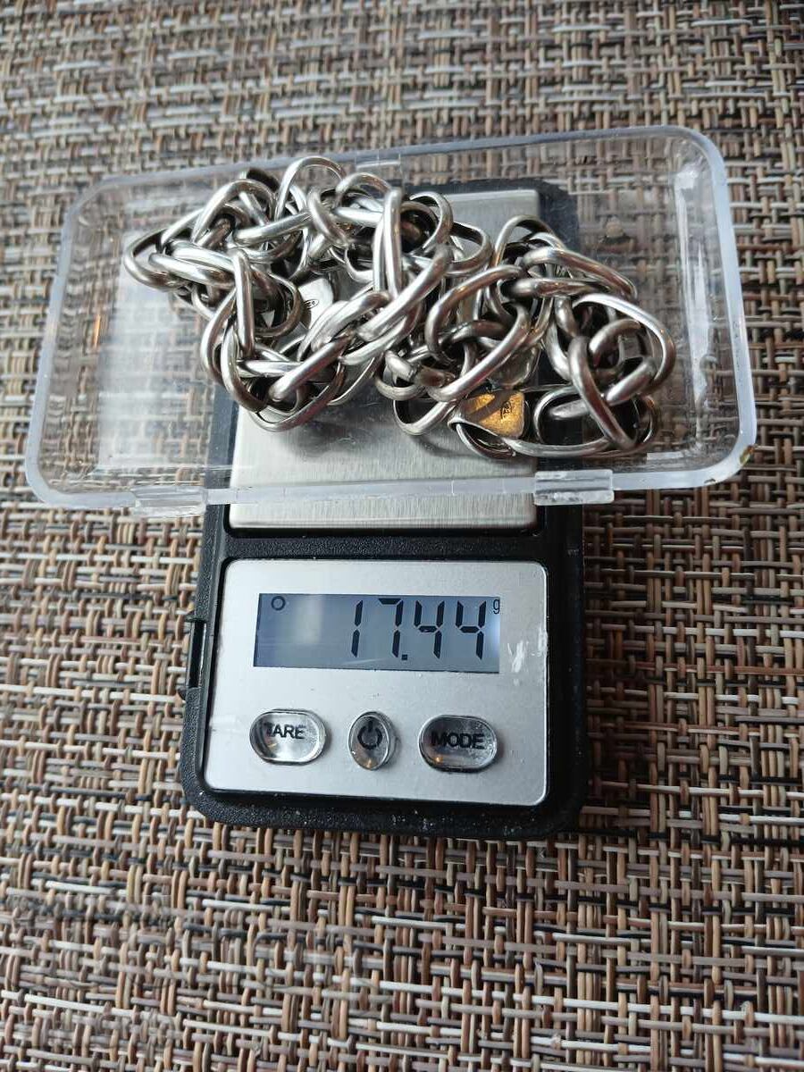 Сребърна гривна с цена 71.00 лв. | € 36.30 Сребърна гривна с цена 71.00 лв. | € 36.30