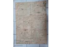 Στρατιωτικός χάρτης των περιχώρων του Βιδίν