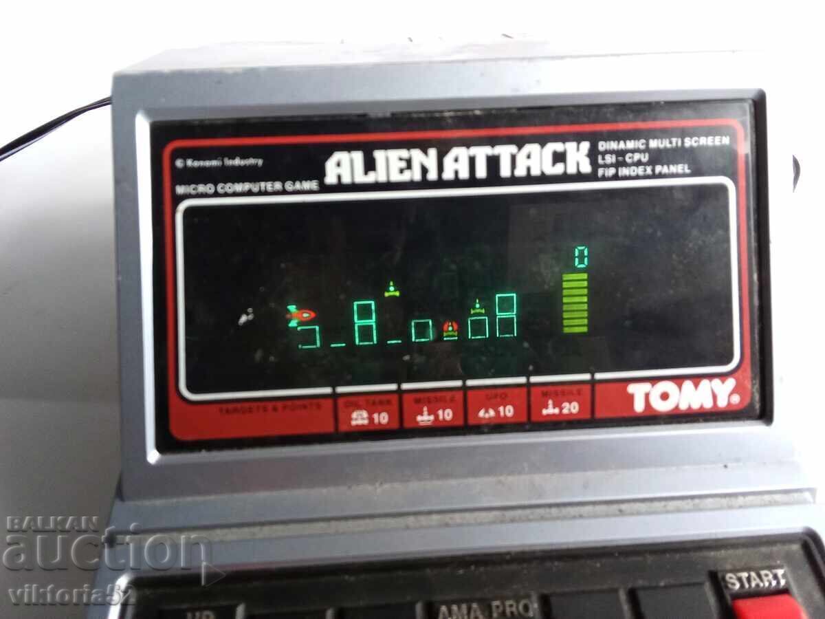 Old children's LED electronic game from the 1980s. Old children's LED electronic game from the 1980s.