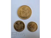 Moneda de aur suedeză de 20, 10 și 5 coroane Oscar II