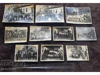 Lot of old photos "Students" - 10 pcs.