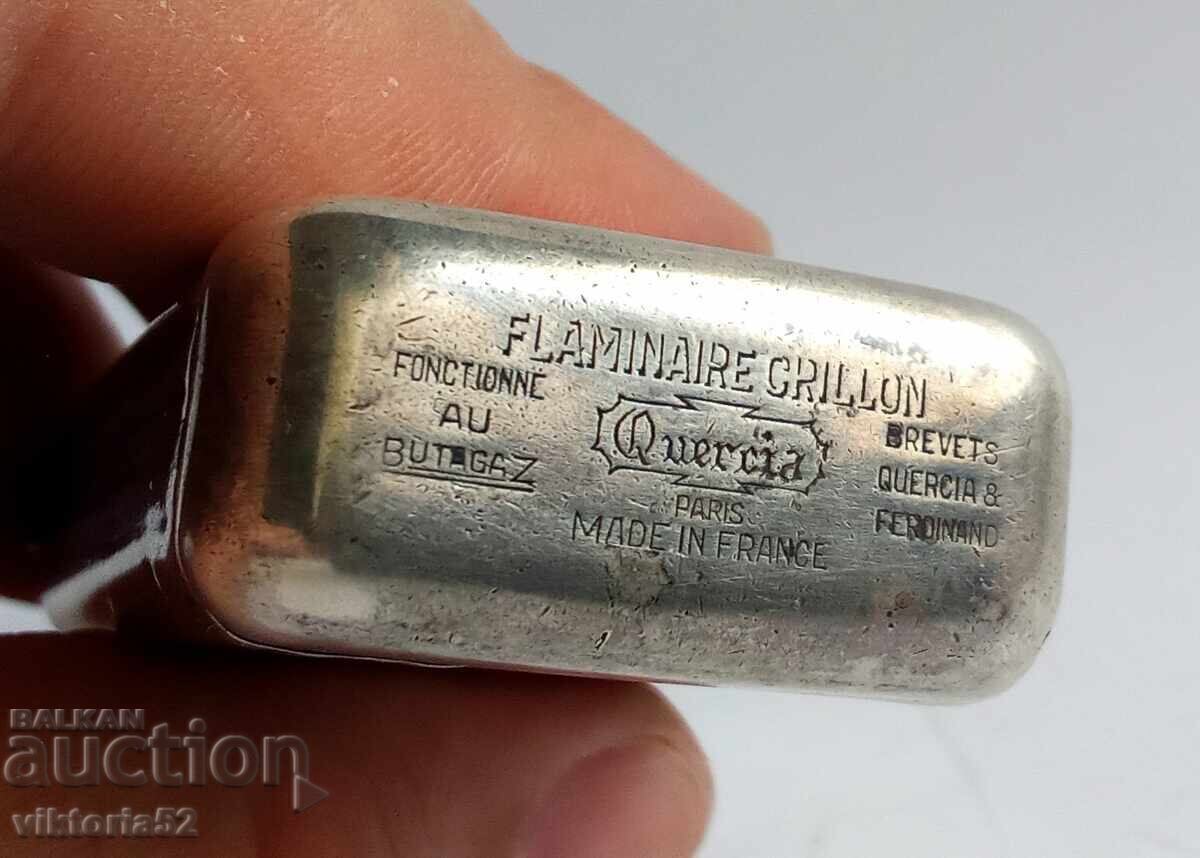 BRICCHETĂ DE BUzunar pe gaz FLAMINAIRE QUERCIA "CRILLON" - 1948 - - 6 BRICCHETĂ DE BUzunar pe gaz FLAMINAIRE QUERCIA "CRILLON" - 1948 - - 6