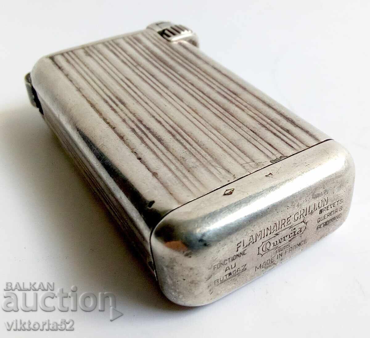 BRICCHETĂ DE BUzunar pe gaz FLAMINAIRE QUERCIA "CRILLON" - 1948 - BRICCHETĂ DE BUzunar pe gaz FLAMINAIRE QUERCIA "CRILLON" - 1948 -