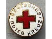 40209 West Germany sign German Red Cross enamel 60-