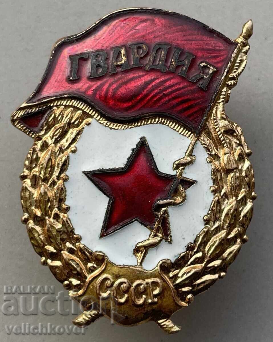 40220 USSR Guard award badge given to soldiers and officers