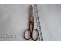 Old forged scissors from the Renaissance