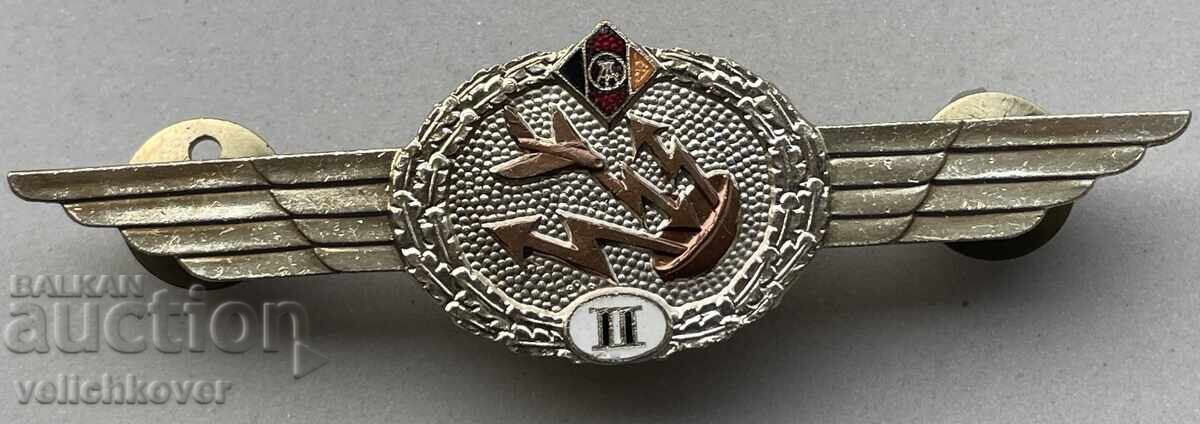 40227 GDR East Germany military award badge Excellent Air Defense