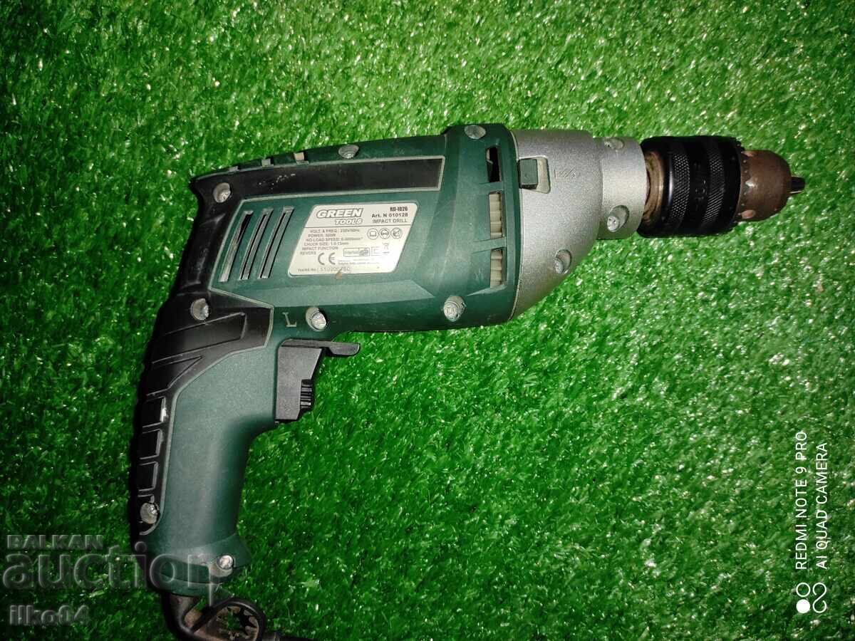 Raider green tools drill damaged with price 15.00 BGN | € 7.67