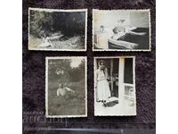 Lot of old photos "Strange" - 4 pcs.