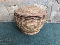 BASKET PANEL WITH LARGE WICKEN RATTAN