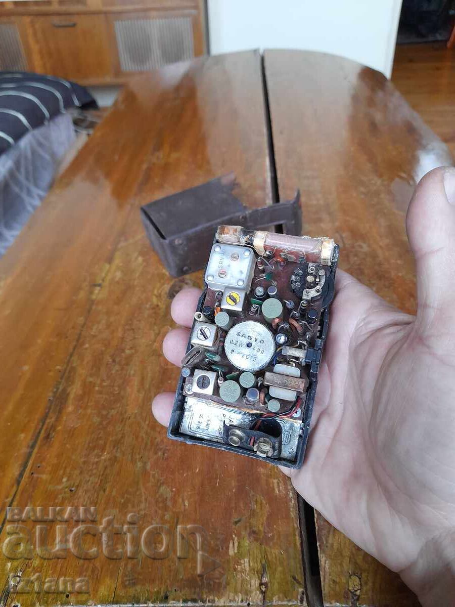 Old radio, radio receiver SANYO - 6 Old radio, radio receiver SANYO - 6