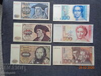 GERMANIA -1980-1996 -RFG -exemplari minunate