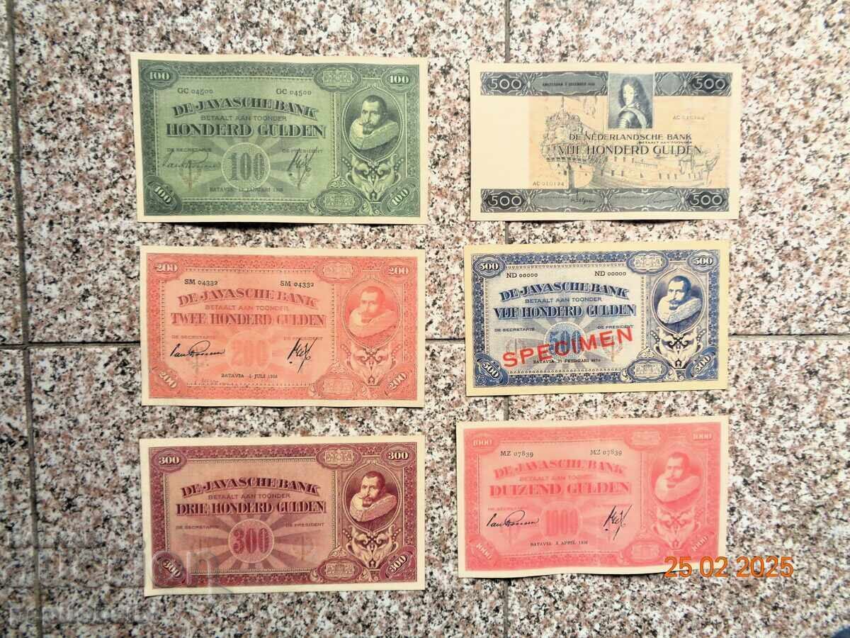 Netherlands Netherlands very rare - banknotes are Copies Netherlands Netherlands very rare - banknotes are Copies