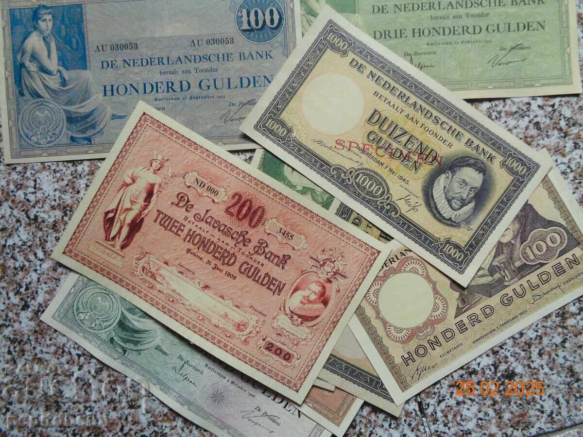 Netherlands Holland No. 2 very rare - the banknotes are Copies - 5 Netherlands Holland No. 2 very rare - the banknotes are Copies - 5
