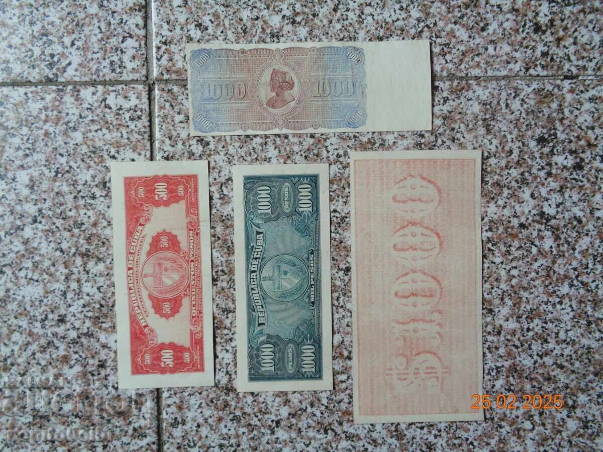 Licitație Cuba - bancnotele sunt copii