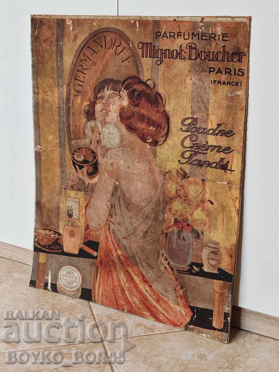 Unique Authentic Vintage Advertising Picture 1930s with price 135.00 BGN | € 69.02 Unique Authentic Vintage Advertising Picture 1930s with price 135.00 BGN | € 69.02