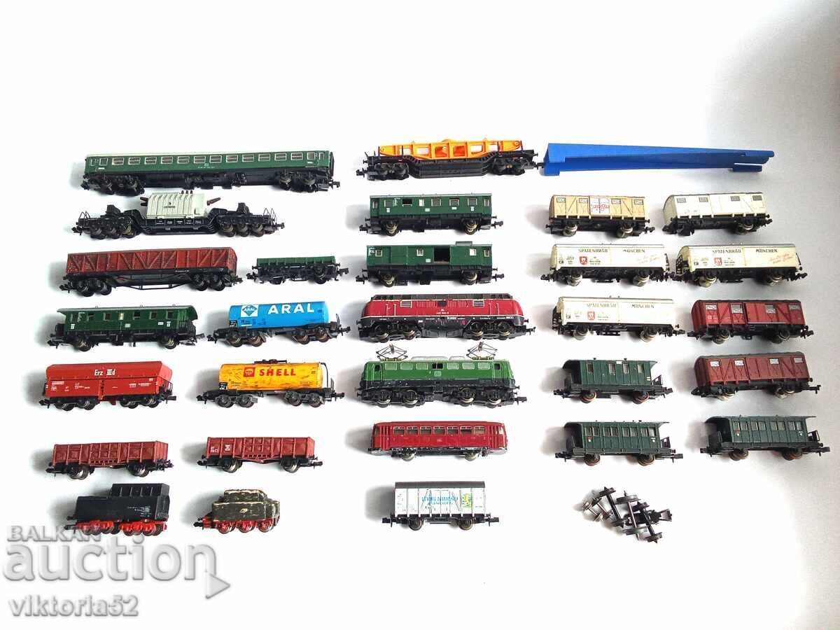 Delivery of Old trains and wagons N scale