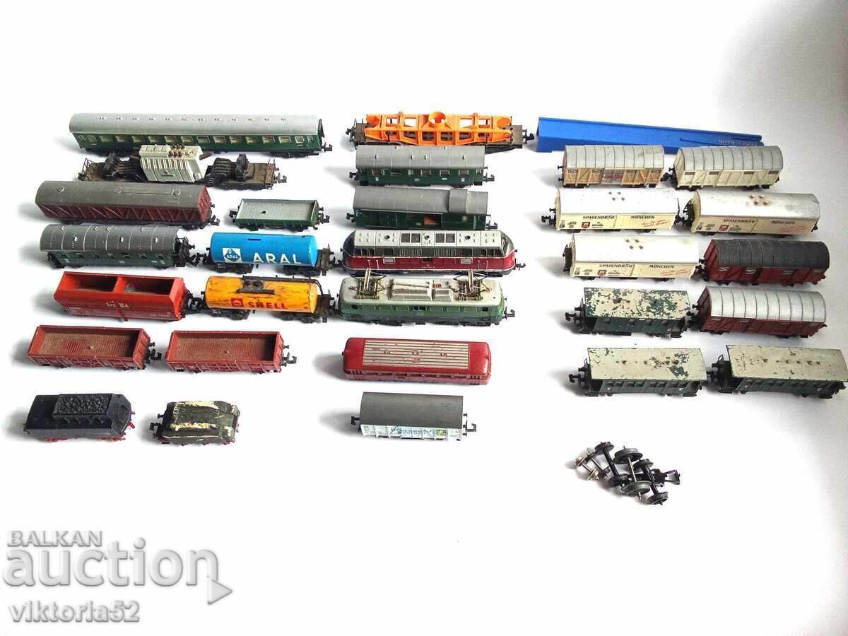 Παλαιά τρένα και βαγόνια κλίμακας Ν - 6