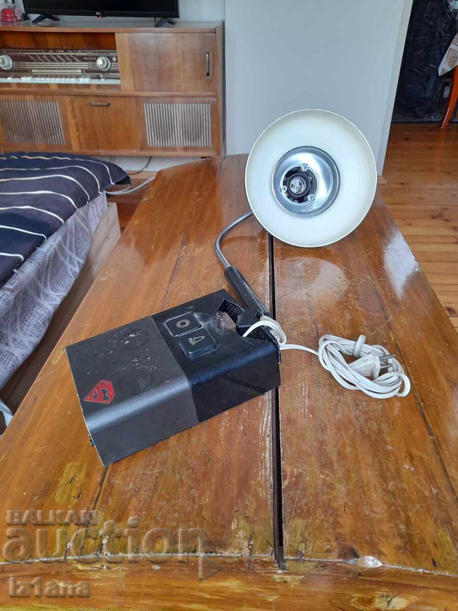 Old lamp, clock Electronics