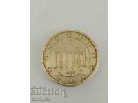 50 euro cents 2002 Germany Brandenburg Gate