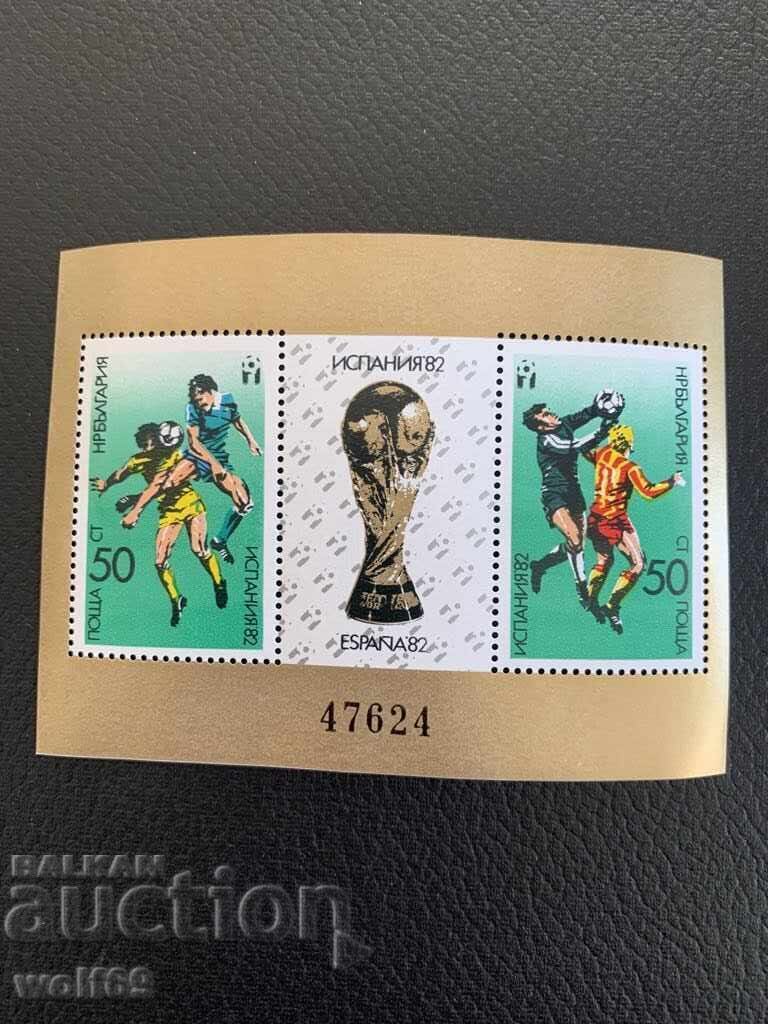 Block, marks-SP football Spain 82-1982. Block, marks-SP football Spain 82-1982.