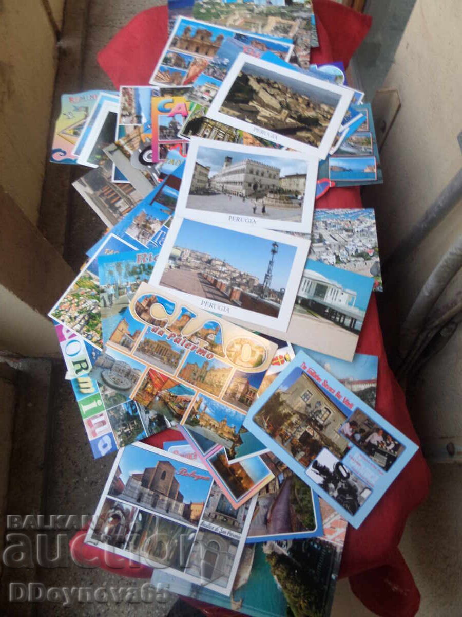 Auction La bella Sicilia - 56 cards from 9.99 lv. BZC Auction La bella Sicilia - 56 cards from 9.99 lv. BZC