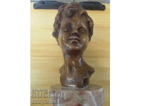 Art Deco - bust of a boy