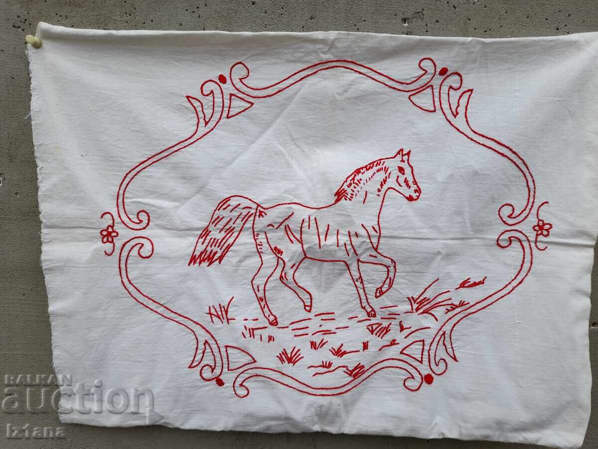 Old embroidered pillowcase with price 22.00 BGN | € 11.25 Old embroidered pillowcase with price 22.00 BGN | € 11.25