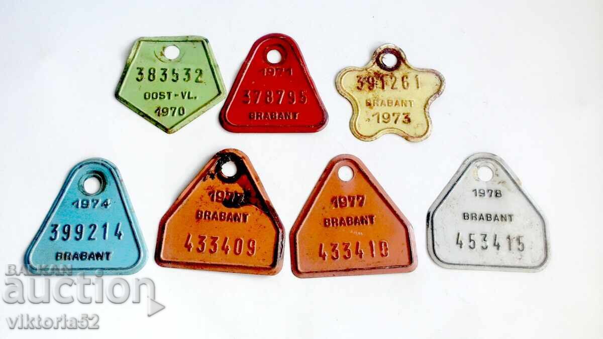 Retro bicycle license plates - Transport wheels with price 65.00 BGN | € 33.23 Retro bicycle license plates - Transport wheels with price 65.00 BGN | € 33.23