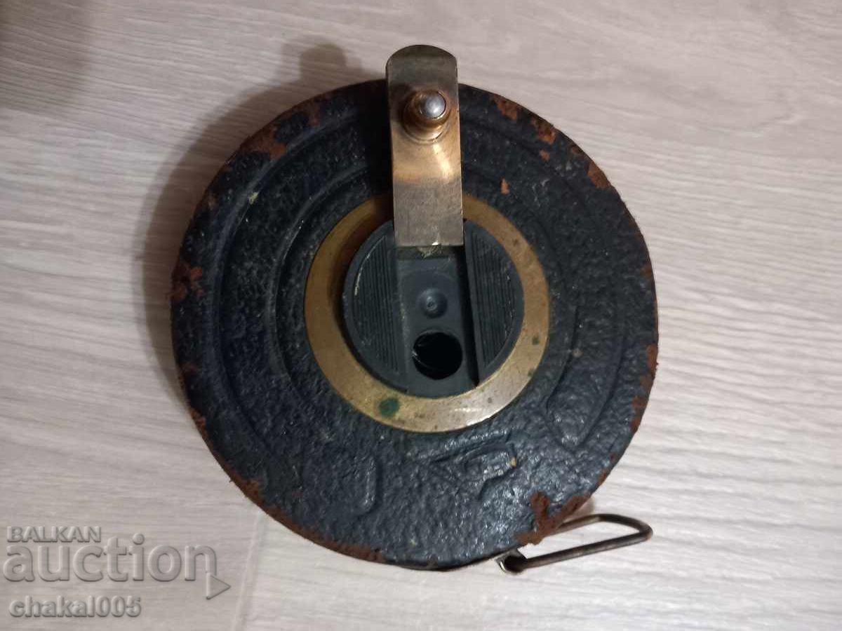 Old Bulgarian tape measure with price 40.00 BGN | € 20.45 Old Bulgarian tape measure with price 40.00 BGN | € 20.45