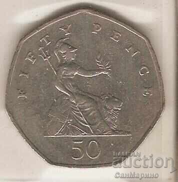 +Great Britain 50 pence 1997 +Great Britain 50 pence 1997