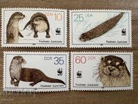 GDR - Protected animals - European otter (1987) - MNH