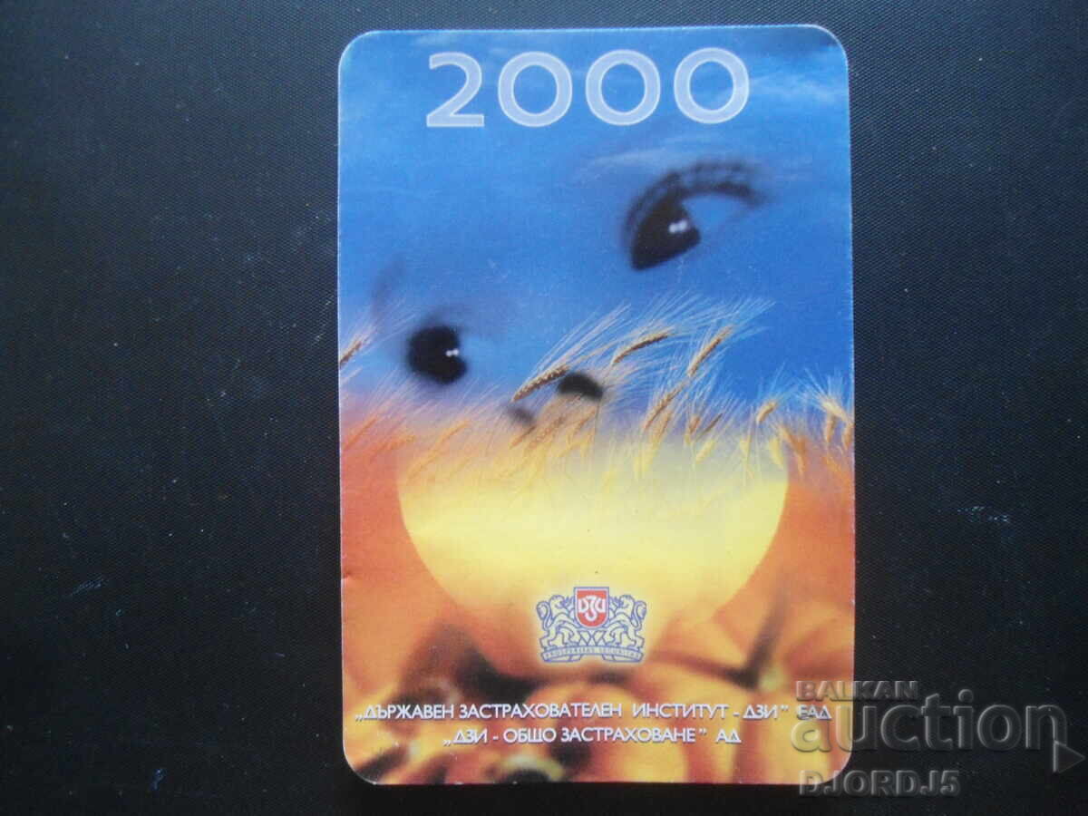 Calendar vechi, 2000