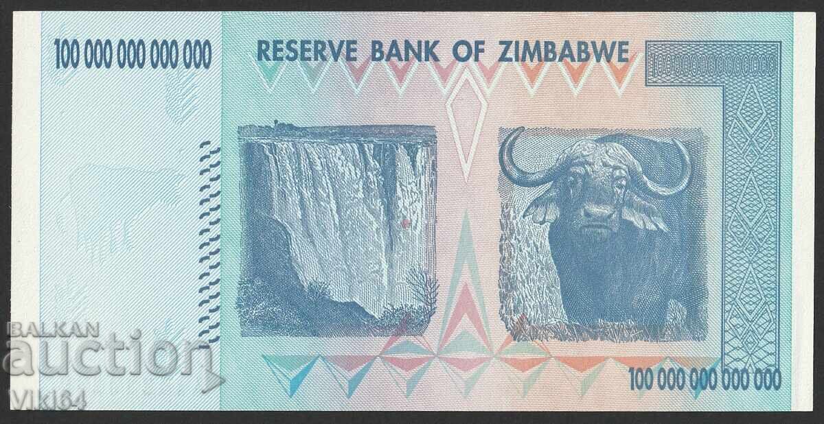 Zimbabwe 100 Trillion Dollar Banknote 2008 with price 219.99 BGN | € 112.48 Zimbabwe 100 Trillion Dollar Banknote 2008 with price 219.99 BGN | € 112.48