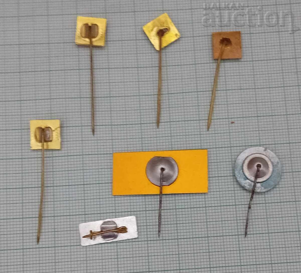 TNTM LOGO BADGES LOT OF 7 NUMBERS with price 5.00 BGN | € 2.56 TNTM LOGO BADGES LOT OF 7 NUMBERS with price 5.00 BGN | € 2.56