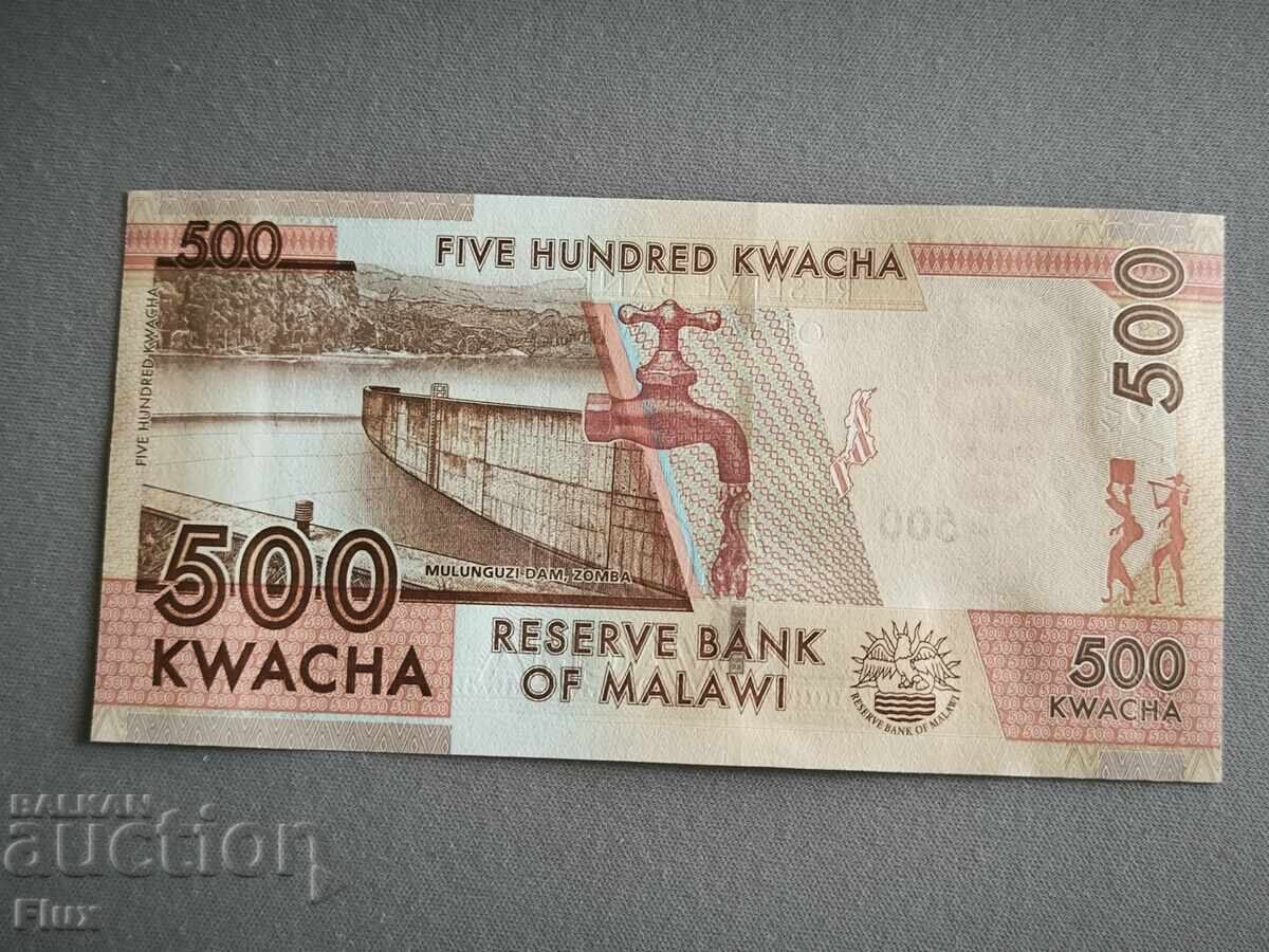 Banknote - Malawi - 500 kwacha UNC | 2017 with price 9.50 BGN | € 4.86 Banknote - Malawi - 500 kwacha UNC | 2017 with price 9.50 BGN | € 4.86