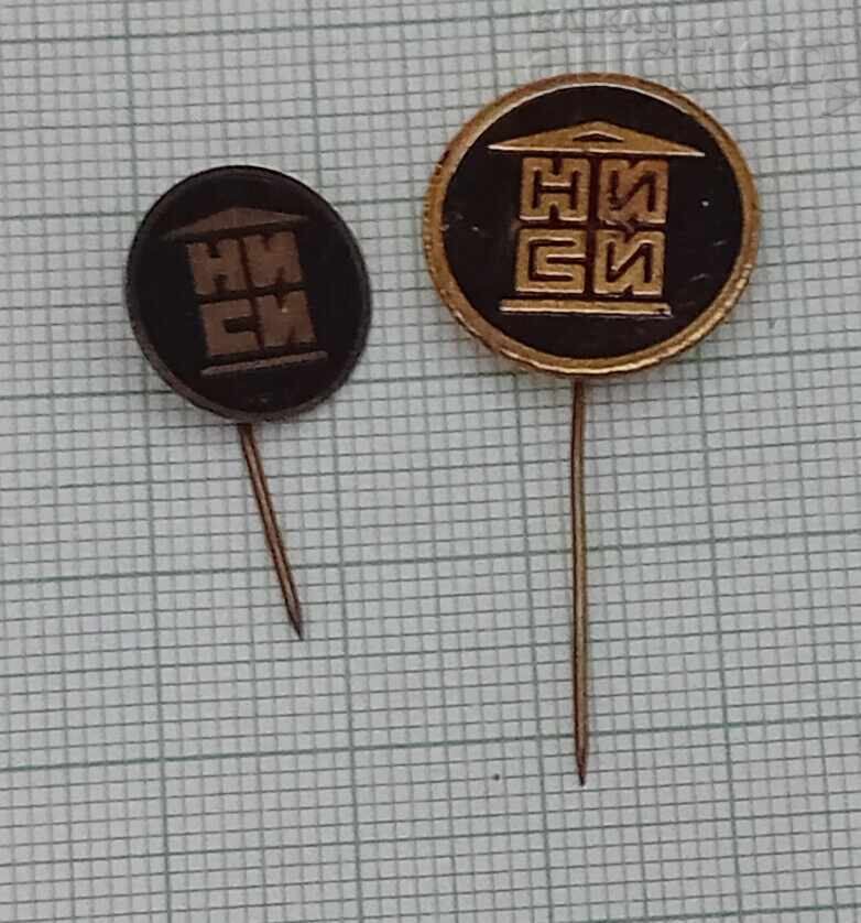 RESEARCH PAGE INSTITUTE LOGO BADGES LOT OF 2 NUMBERS