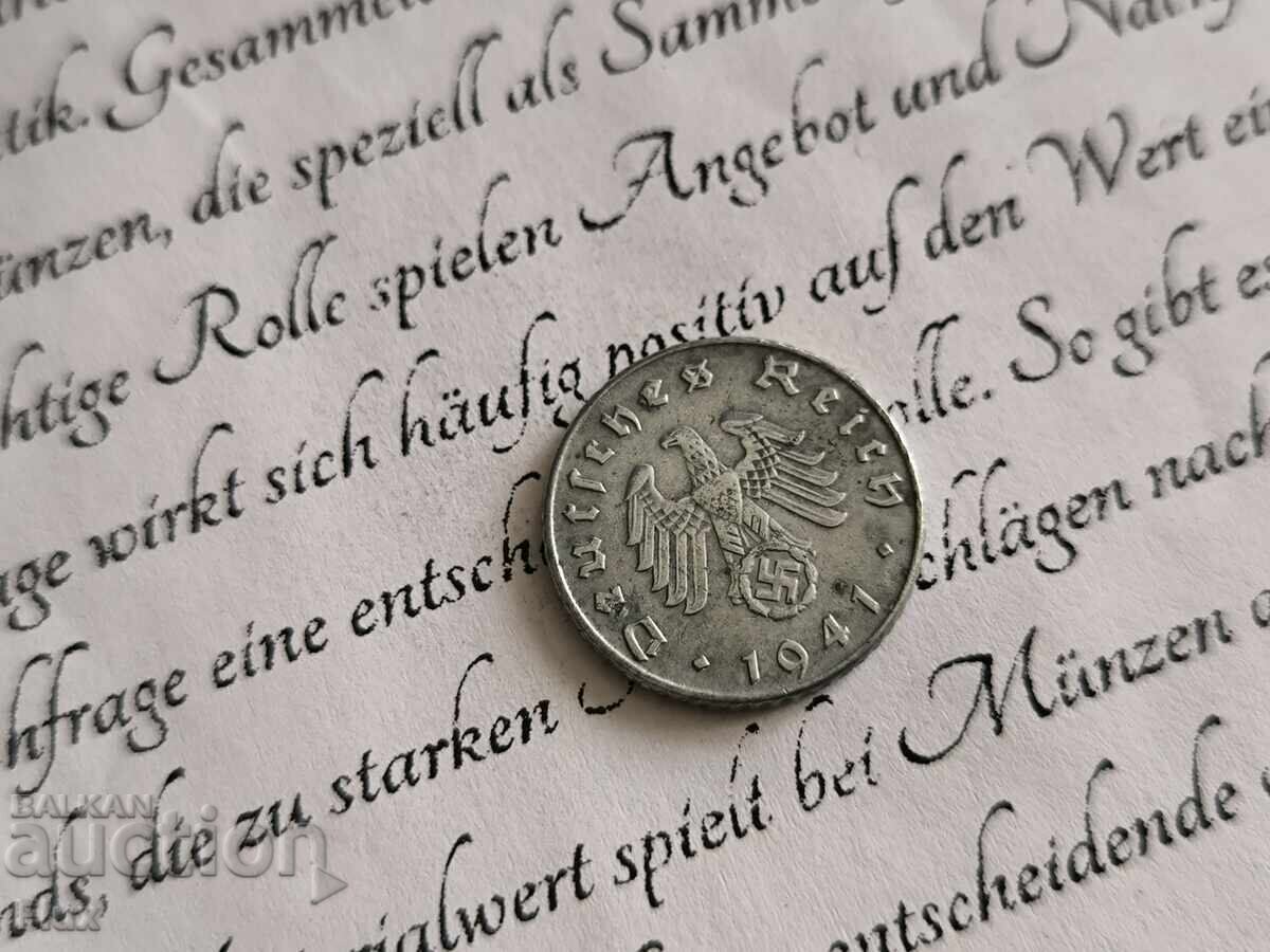 Third Reich - Germany - 5 Pfennig | 1941; series D Third Reich - Germany - 5 Pfennig | 1941; series D