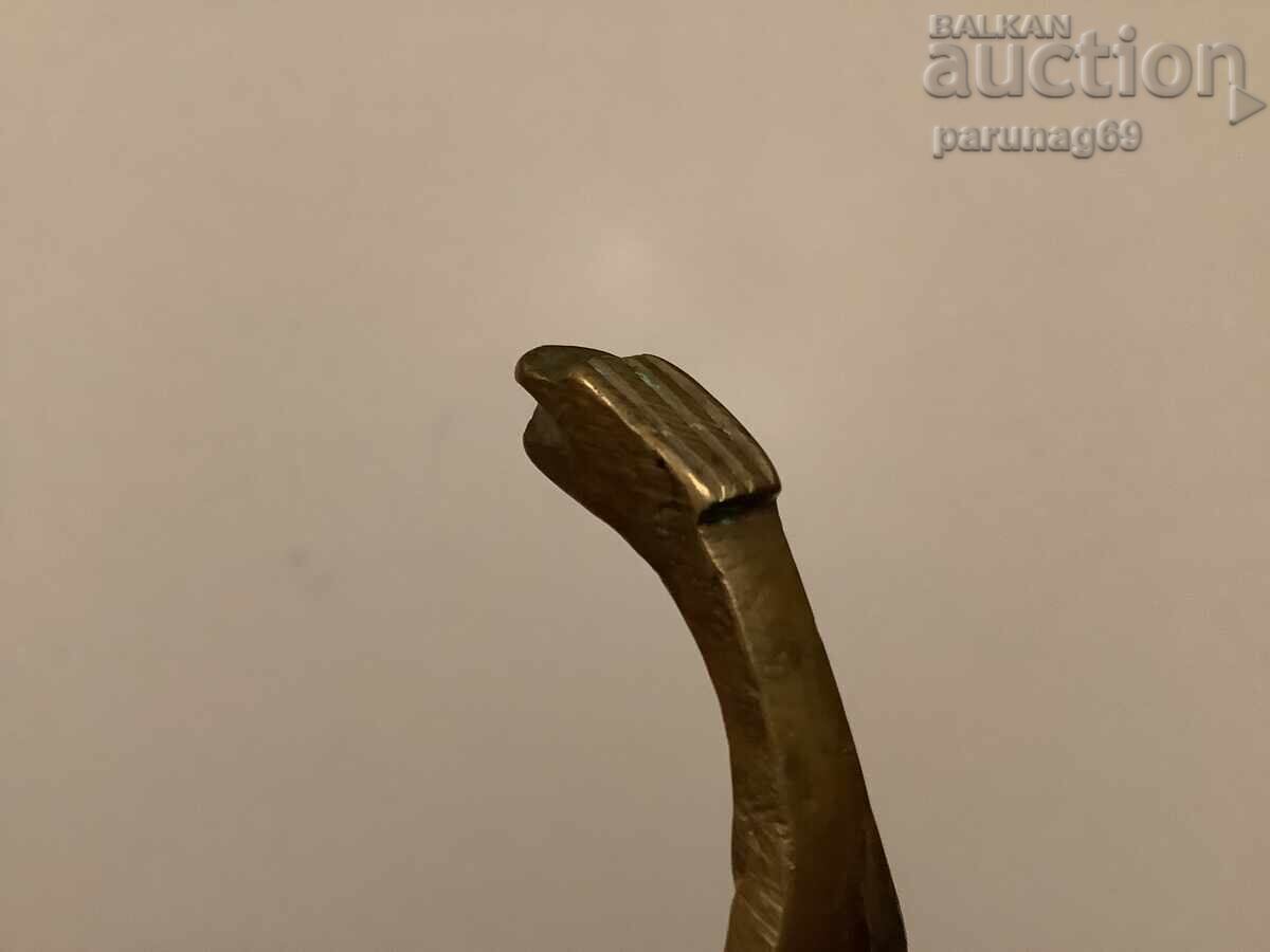 Old Bronze Shoemaker from the late 19th century. - 5 Old Bronze Shoemaker from the late 19th century. - 5