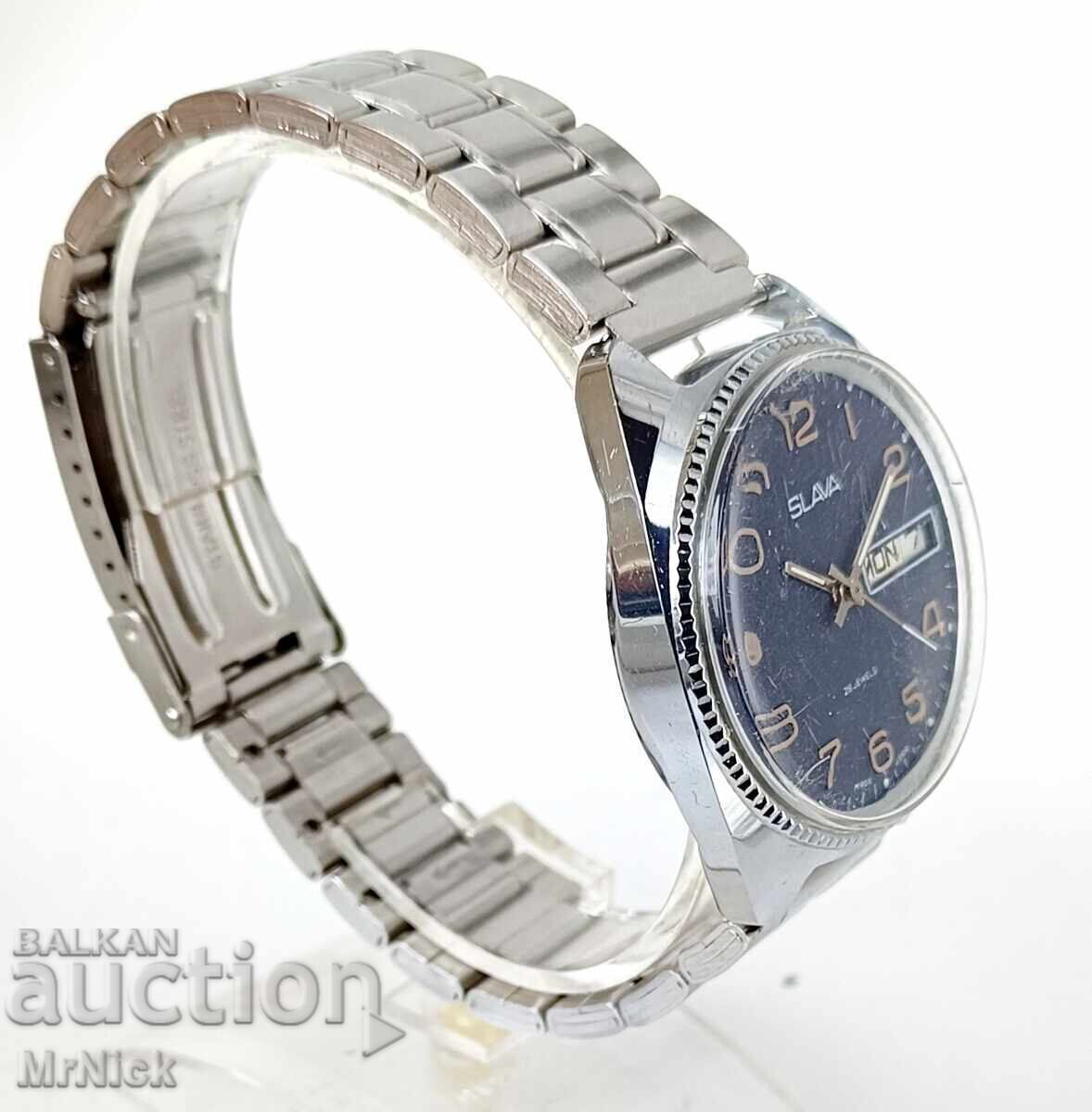 Auction Slava Slava cal. 2428 26j - men's mechanical watch Auction Slava Slava cal. 2428 26j - men's mechanical watch