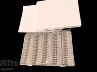 Кутия за съхранение на монети с 100 бр. капсули 27 мм и 30мм