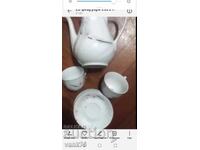 Ceainic 4 farfurii si doua cani