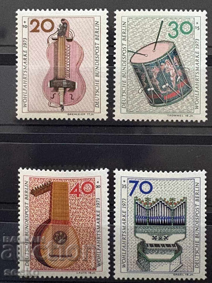 Berlin - Musical Instruments (1973) - MNH Berlin - Musical Instruments (1973) - MNH