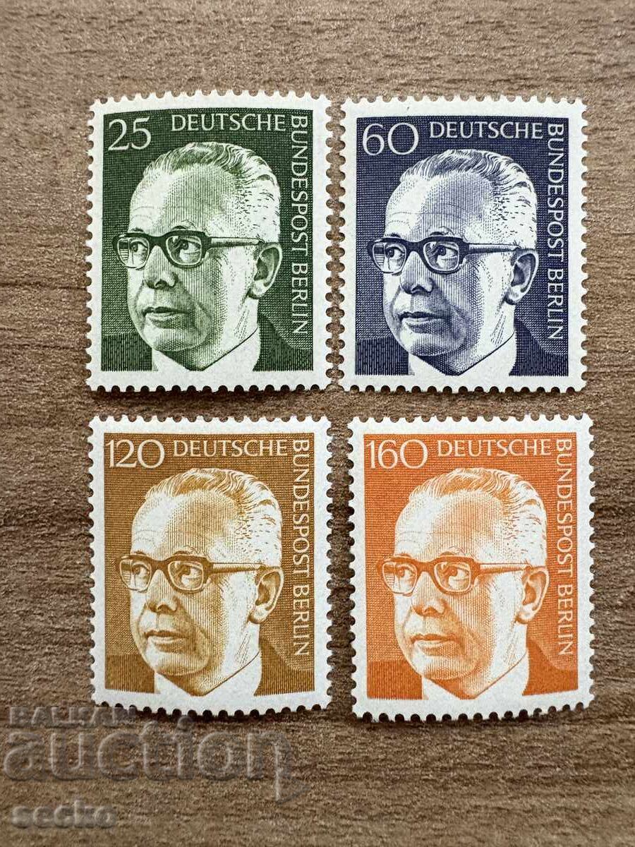 Βερολίνο - Κανονικά Γραμματόσημα - Νέες Αξίες (1971) MNH Βερολίνο - Κανονικά Γραμματόσημα - Νέες Αξίες (1971) MNH