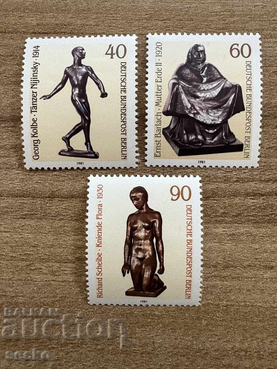 Berlin - Sculptures (1981) MNH Berlin - Sculptures (1981) MNH